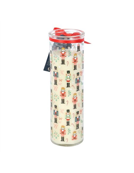 Nutcracker Print Festive Spice Tube Candle NU_14626 - pic 135578 | FastDaddyshop