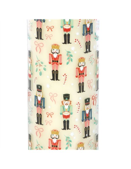Nutcracker Print Festive Spice Tube Candle NU_14626 - pic 135579 | FastDaddyshop