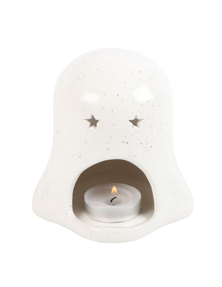 Ghost Shaped Tealight Candle Holder with Pumpkin PB_60824 - pic 135591 | FastDaddyshop