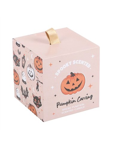 Pumpkin Carving Spiced Pumpkin Candle PD_52124