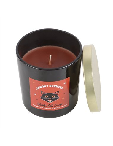 Black Cat Curse Cinnamon Orange Candle PD_52224