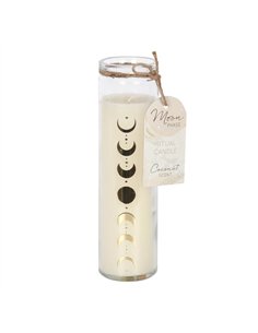 Moon Phase Coconut Tube Candle PL_22723