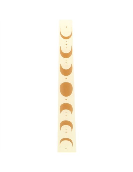 Set of 3 Off White Moon Phases Taper Dinner Candles PL_37024 - pic 135651 | FastDaddyshop
