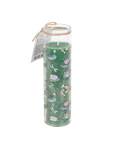 Pond Print Oriental Jasmine Tube Candle PO_58125