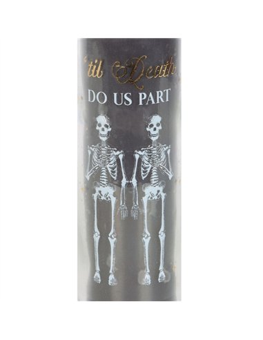Til Death Do Us Part Amber Noir Tube Candle PT_21324