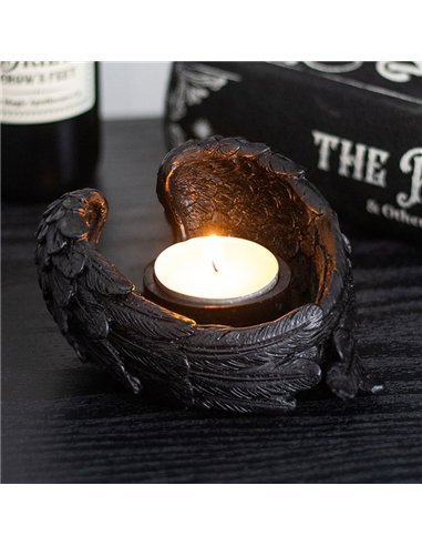 Raven Wings Tealight Candle Holder RV_91225