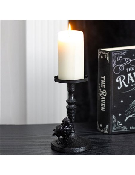 Mystic Raven Pillar Candle Holder RV_91325 - pic 135702 | FastDaddyshop