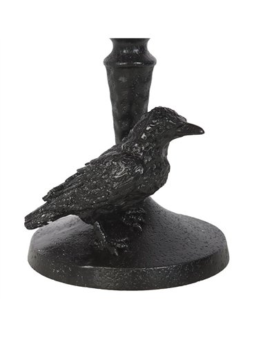 Mystic Raven Pillar Candle Holder RV_91325