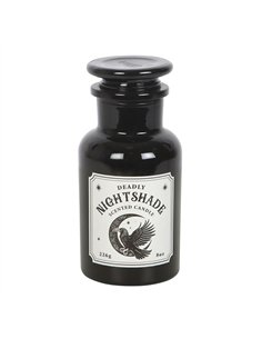 Mystic Raven Deadly Nightshade Apothecary Candle RV_91725