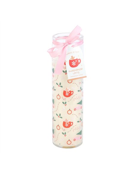 Sugarplum Fun Christmas Print Tube Candle SF_72824 - pic 135721 | FastDaddyshop