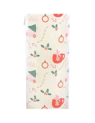 Sugarplum Fun Christmas Print Tube Candle SF_72824