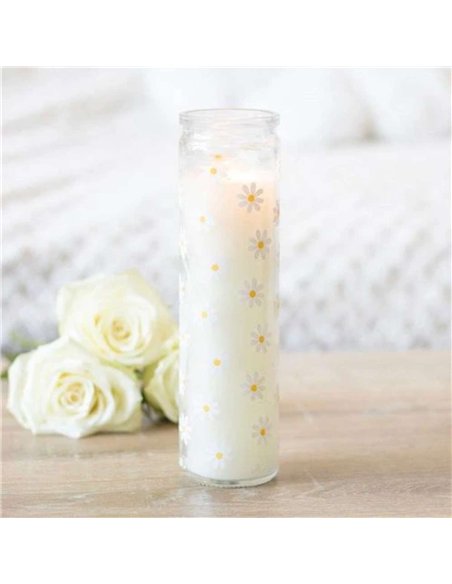 White Daisy Tube Candle SG_04824 - pic 135729 | FastDaddyshop