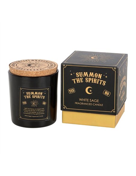 Summon the Spirits Talking Board White Sage Candle SM_24125 - pic 135743 | FastDaddyshop