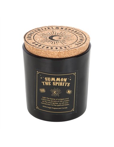Summon the Spirits Talking Board White Sage Candle SM_24125