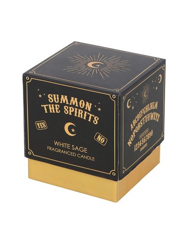 Summon the Spirits Talking Board White Sage Candle SM_24125
