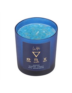 Water Element Jasmine Crystal Chip Candle ST_75122