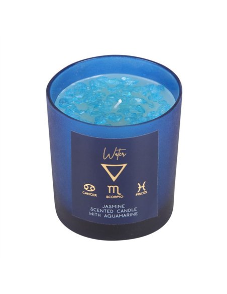Water Element Jasmine Crystal Chip Candle ST_75122 - pic 135751 | FastDaddyshop