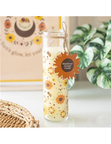 Summer Solstice Wildflower Tube Candle SU_83825