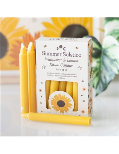 Wildflower & Lemon Summer Ritual Candles SU_84025