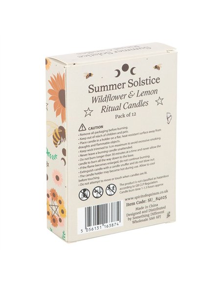 Wildflower & Lemon Summer Ritual Candles SU_84025 - pic 135762 | FastDaddyshop