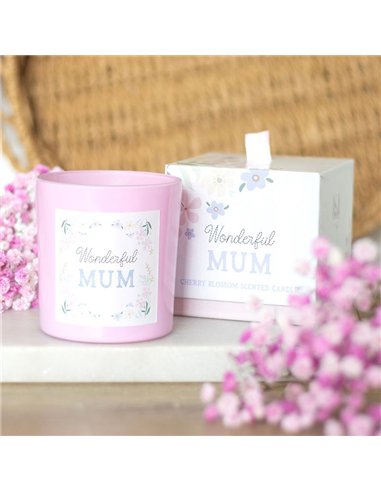 Wonderful Mum Cherry Blossom Candle SW_28925