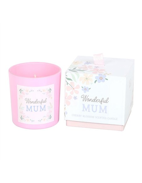 Wonderful Mum Cherry Blossom Candle SW_28925 - pic 135766 | FastDaddyshop