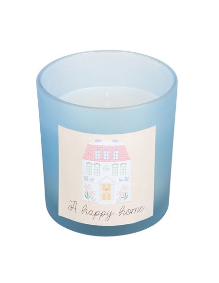 A Happy Home Fresh Linen Candle SW_29025 - pic 135772 | FastDaddyshop