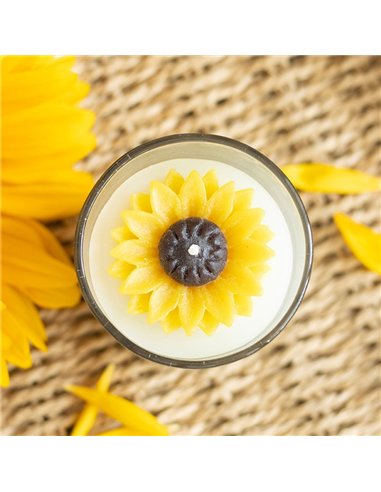 You Are My Sunshine Candle with 3D Sunflower SW_52525