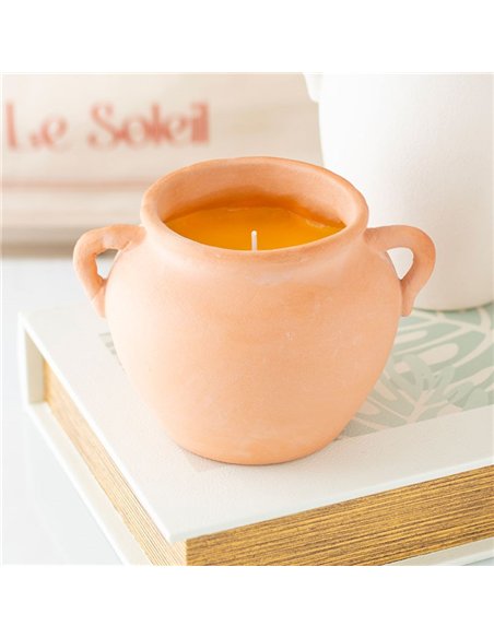 Terracotta Urn Candle SZ_61425 - pic 135793 | FastDaddyshop