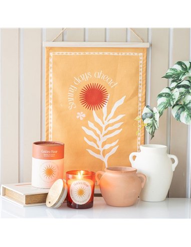 Terracotta Urn Candle SZ_61425