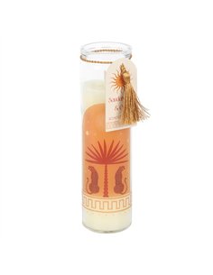 Leopard Palm Sandalwood & Oud Tube Candle SZ_61625