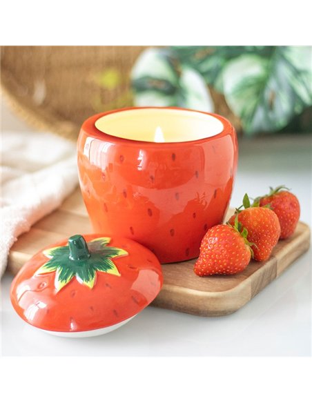 Strawberry Shaped Candle Jar TF_69825 - pic 135817 | FastDaddyshop