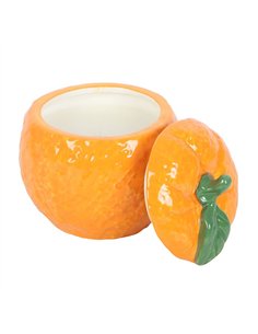 Orange Shaped Candle Jar TF_69925