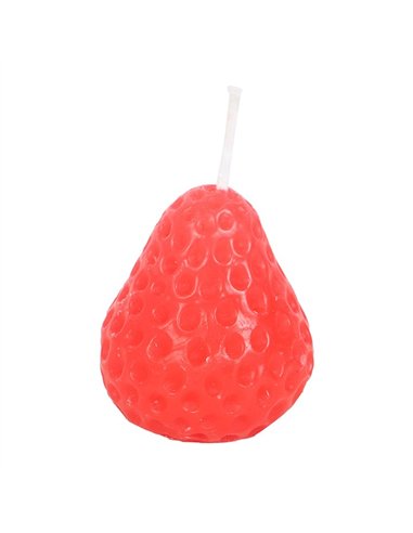 Set of 3 Strawberry Shaped Candles TF_70625