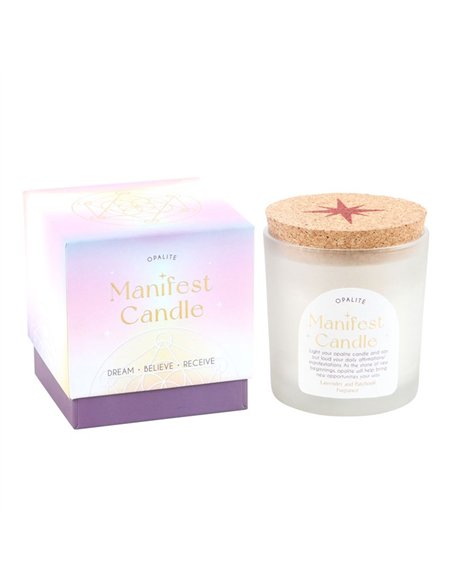Opalite Lavender & Patchouli Manifestation Candle UN_36024 - pic 135880 | FastDaddyshop