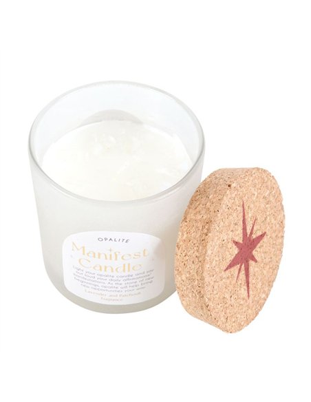Opalite Lavender & Patchouli Manifestation Candle UN_36024 - pic 135881 | FastDaddyshop