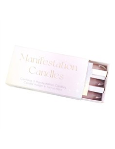 3 Manifestation Spell Candles in a Box UN_36124