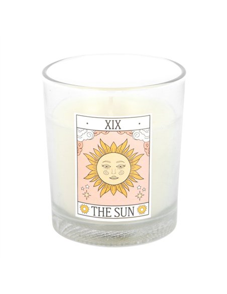 The Sun Vintage Tarot Rose Candle VT_06526 - pic 135891 | FastDaddyshop