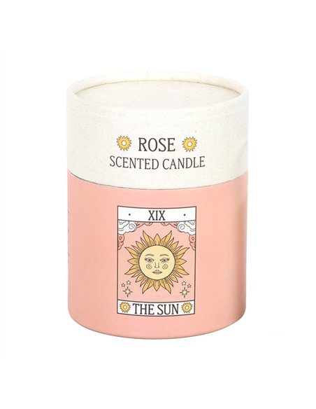 The Sun Vintage Tarot Rose Candle VT_06526 - pic 135892 | FastDaddyshop