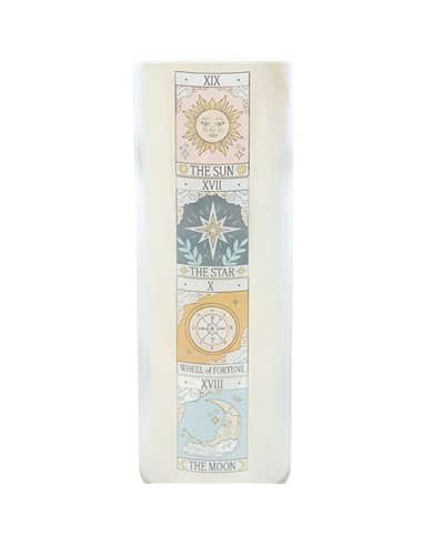 Vintage Tarot Rose Tube Candle VT_06926