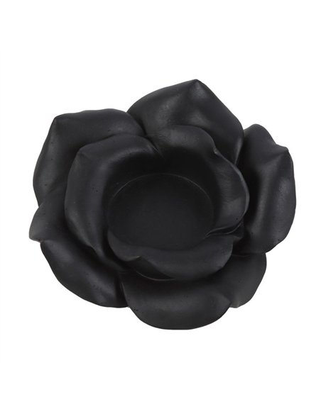 Black Rose Resin Tealight Candle Holder VV_14324 - pic 135917 | FastDaddyshop