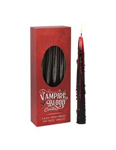 Set of 8 Vampire Blood Taper Candles VV_91822