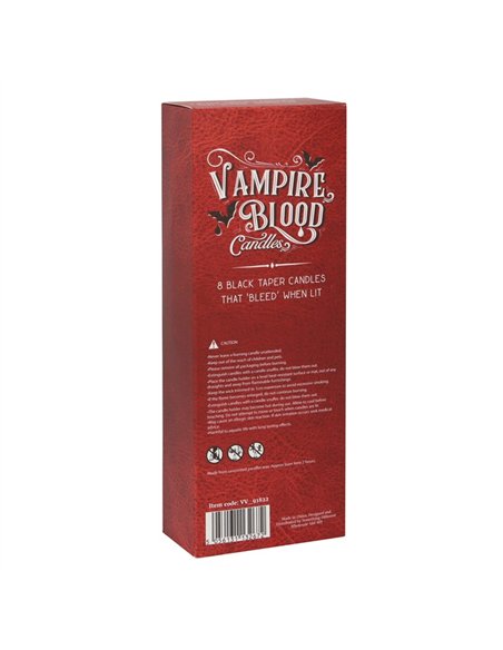 Set of 8 Vampire Blood Taper Candles VV_91822 - pic 135925 | FastDaddyshop