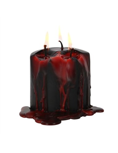Small Vampire Blood Pillar Candle VV_92022