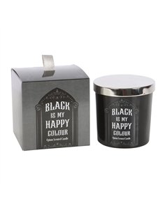 Black is My Happy Colour Opium Candle WE_55024