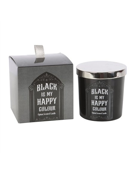 Black is My Happy Colour Opium Candle WE_55024 - pic 135945 | FastDaddyshop