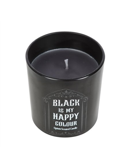 Black is My Happy Colour Opium Candle WE_55024 - pic 135946 | FastDaddyshop