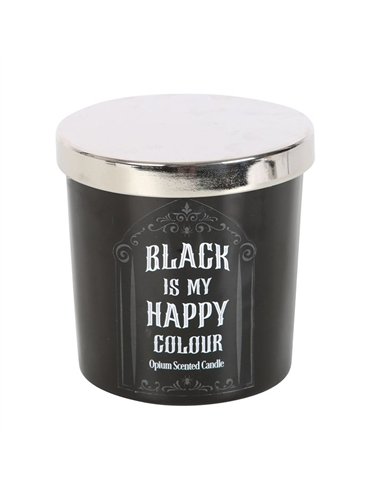 Black is My Happy Colour Opium Candle WE_55024