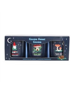 Gnome Sweet Gnome Candle Trio WF_76924