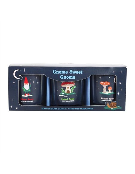 Gnome Sweet Gnome Candle Trio WF_76924 - pic 135950 | FastDaddyshop